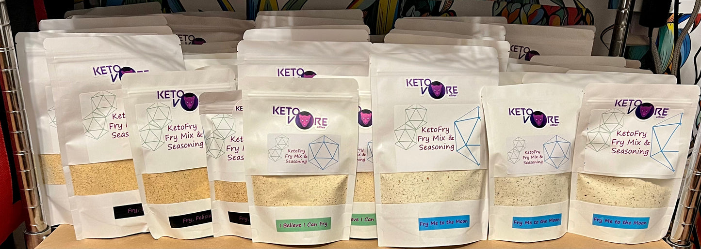 KetoFry Fry Mix & Seasoning (Shipping ONLY)